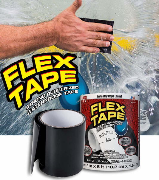 Flex Tape© -  Το Γρηγορότερο Μονωτικό Υγρασίας Που Υπάρχει