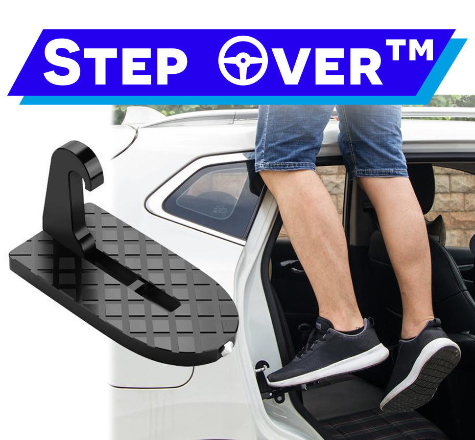 Step Over™ - Υποπόδιο Πρόσβασης Οροφής Αυτοκινήτου + Σφυρί Έκτακτης Ανάγκης 2 σε 1 Εργαλείο.